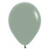 12 ballonnen dusty green (gewoon formaat)